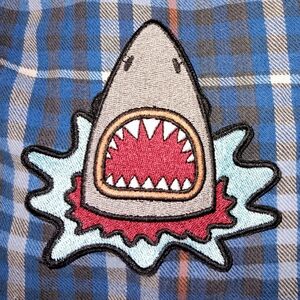 Great White Shark 4" Patch